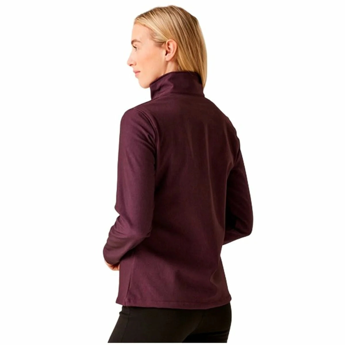 Damen-Windjacke Regatta Connie V Dunkelrot – Produktansicht 4