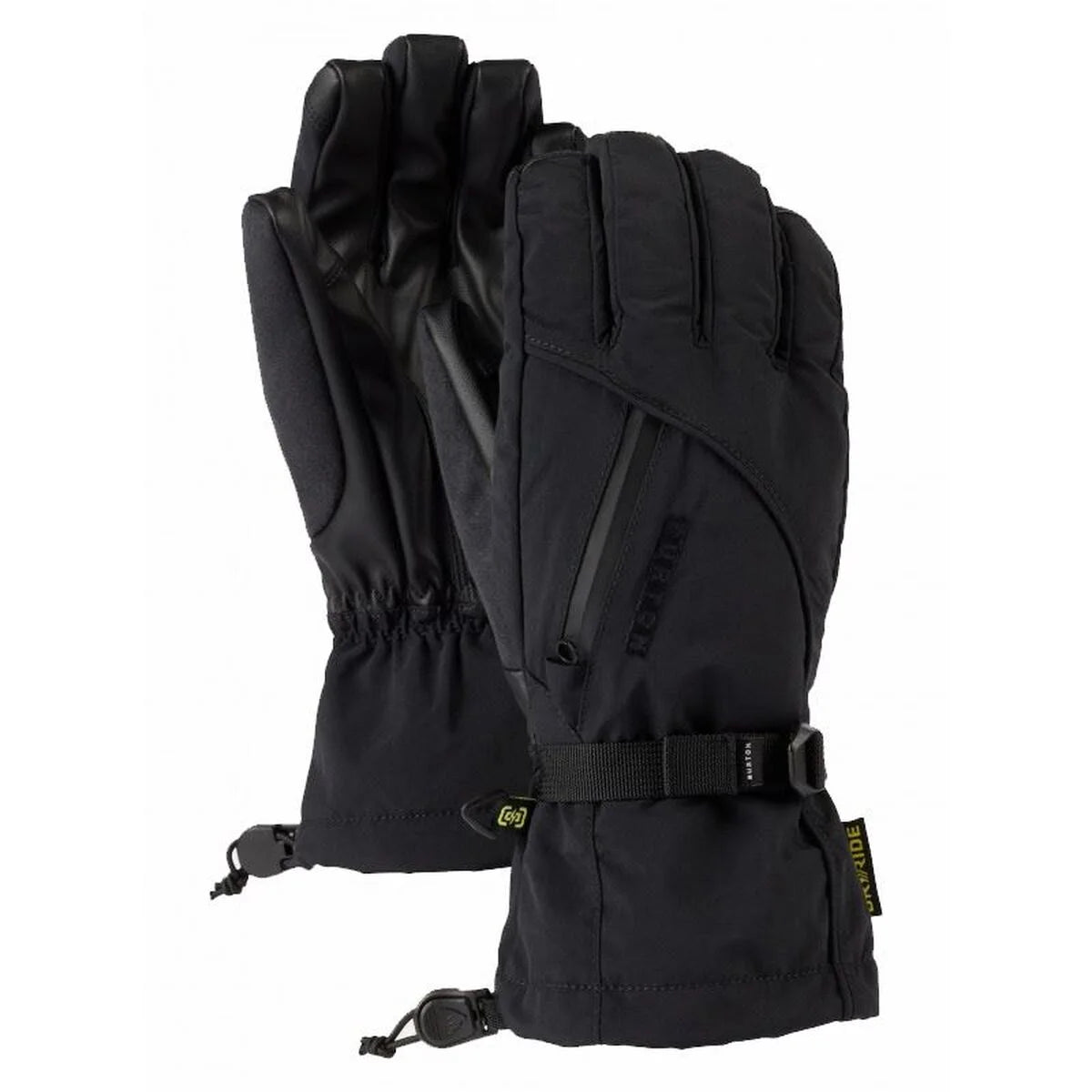 Paar schwarze Burton Skihandschuhe für Damen in Größe S