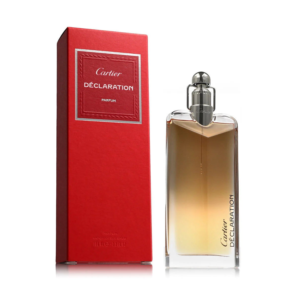 Cartier Déclaration Parfum 100 ml mit Flakon und roter Verpackung