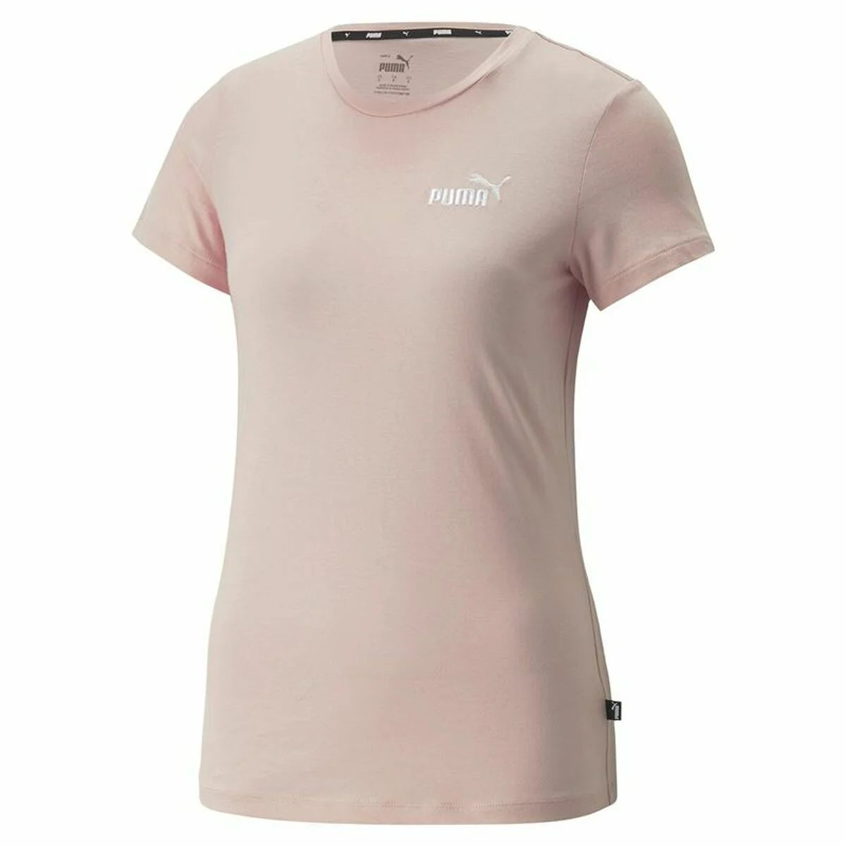 Puma Essentials Embroidery Damen-T-Shirt Rosa XS, Produktansicht