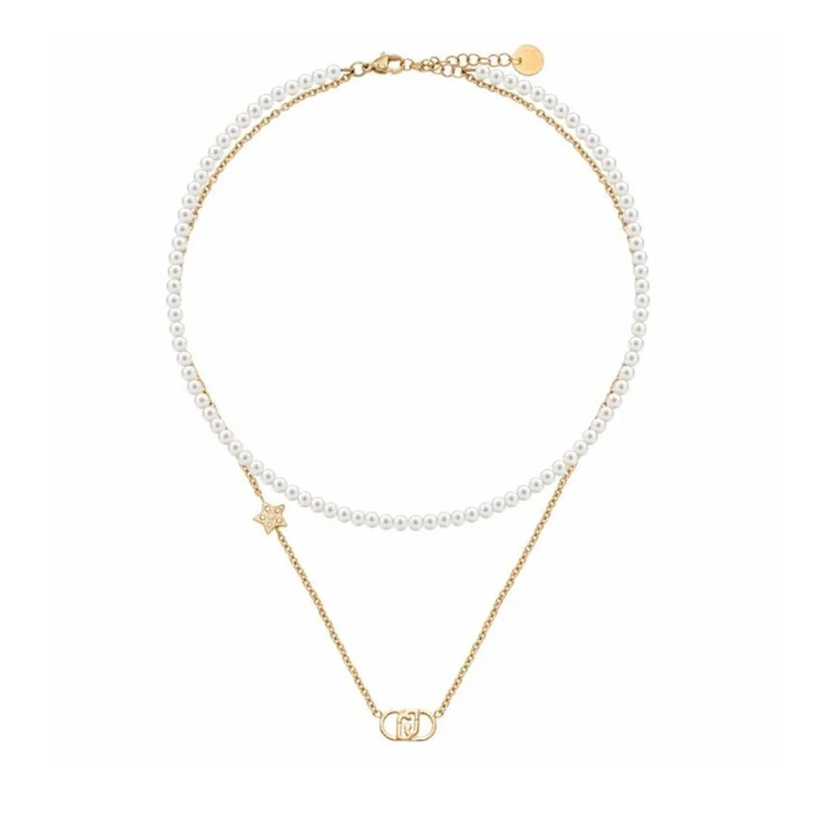 LIU JO LJ3164 Damenhalskette – Goldfarben