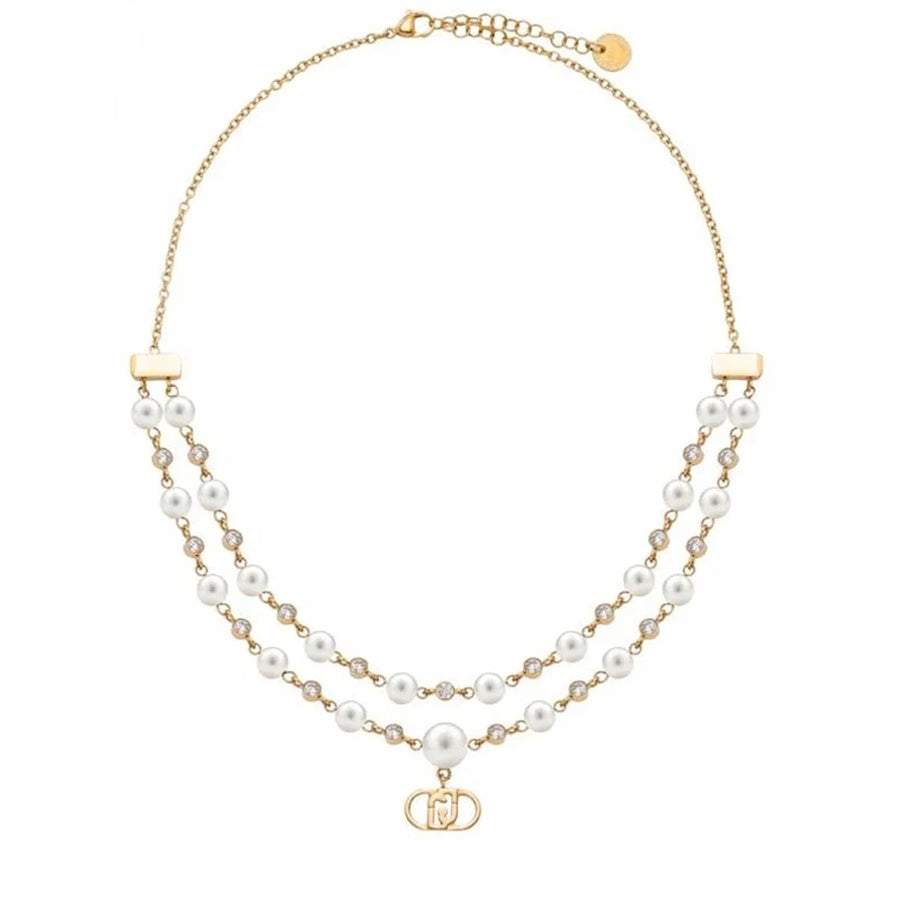 LIU JO LJ3169 Damenhalskette – Goldfarben