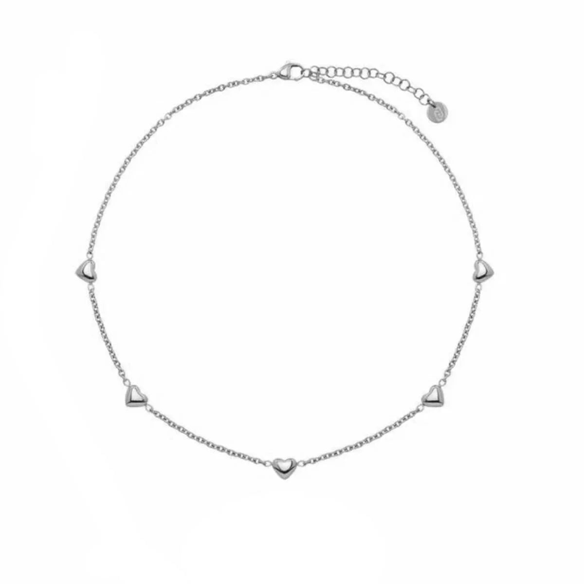 LIU JO LJ3193 Damenarmband in Silber mit Herzdetails