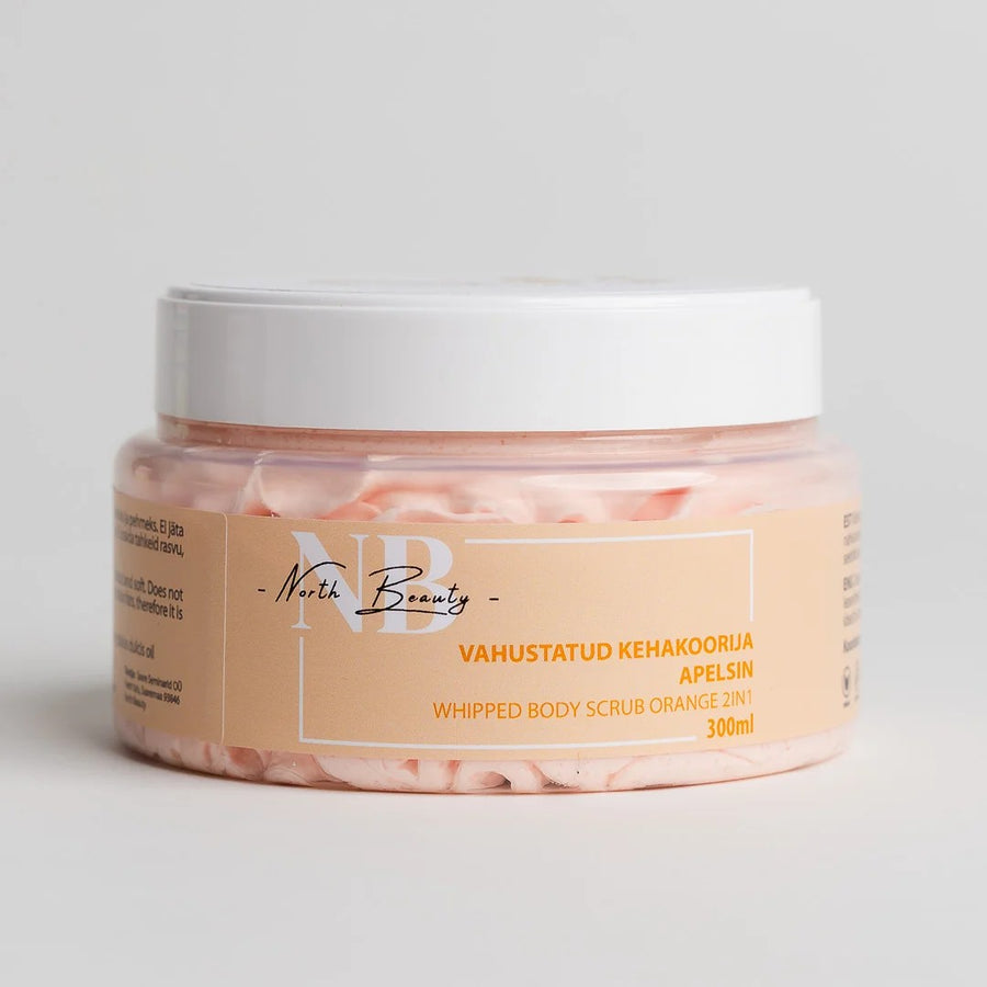 Aufgeschlagenes Zucker-Körperpeeling mit Orange, 300 ml