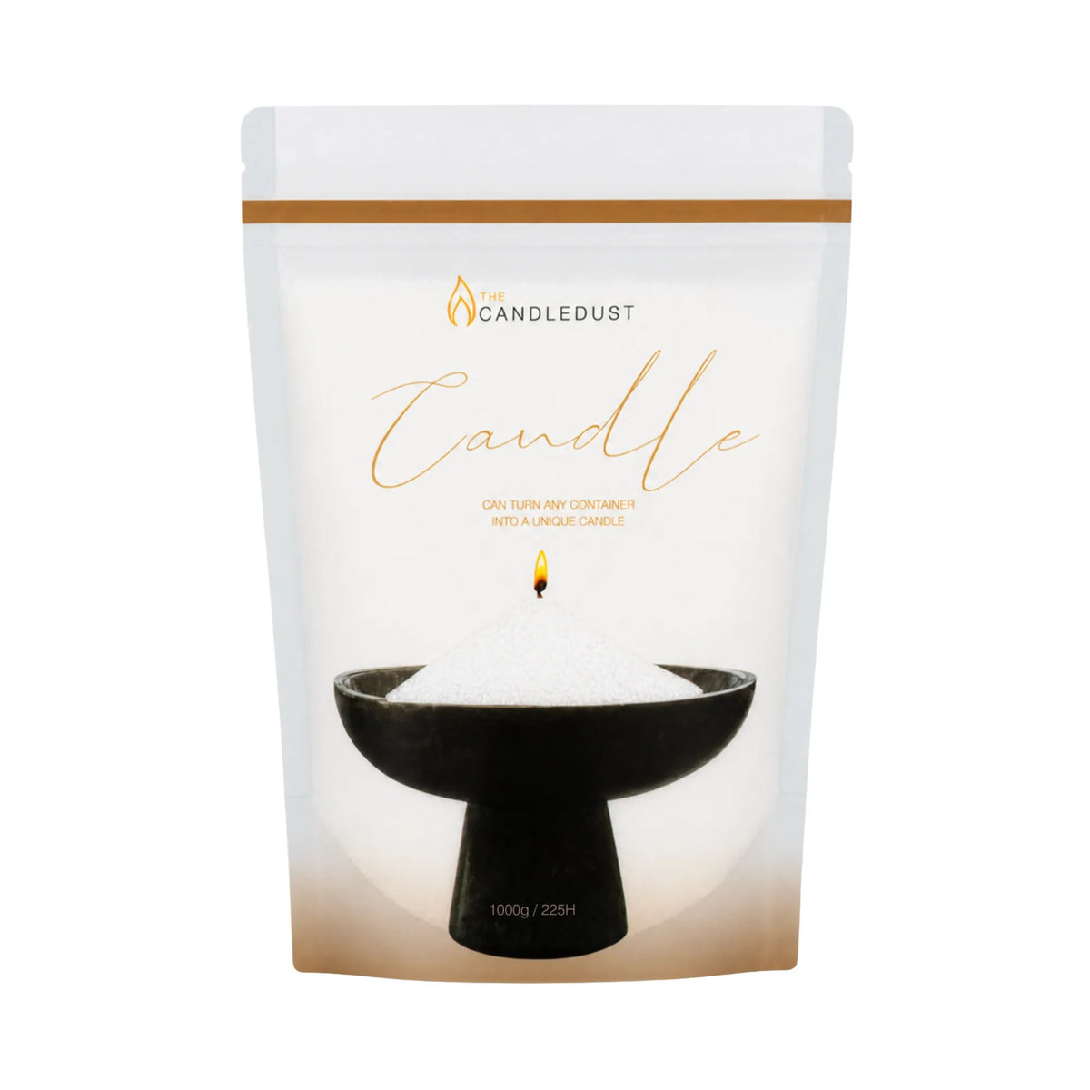 Weiß Duftfreies Kerzenpulver – Nachfüllung, 1 kg