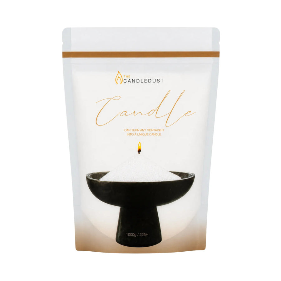 Weiß Duftfreies Kerzenpulver – Nachfüllung, 1 kg