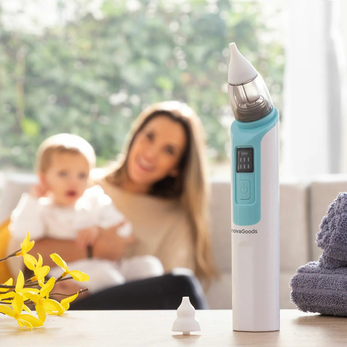 Baby-Nasensauger Nizi mit 6 Saugstufen – Produktansicht 2