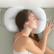 Wrileep 3D-Konturkissen Weiß