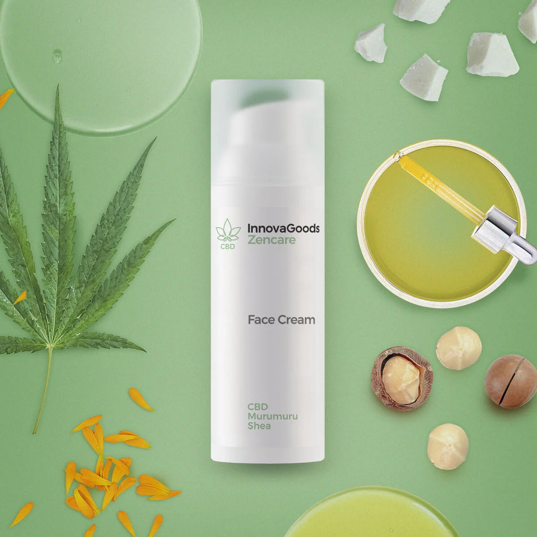 CBD Zencare Gesichtscreme 50 ml – Detailansicht 4